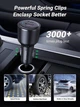 Автомобильное зарядное устройство 69W Ugreen адаптер для быстрой зарядки USB C PD и QC3.0 Black (20467) - изображение 7