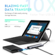 Концентратор USB-C Ugreen CM195 HUB 6в1 Type-C to HDMI/SDTF/USB 3.0x2/PD Space Grey (70411) - изображение 6