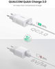 Сетевое зарядное устройство 1хUSB Ugreen CD122 Qualcomm Quick charge 3.0 18W white (10133) - изображение 4