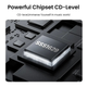 Звуковая внешняя USB карта UGREEN CM129 с регулятором громкости Черный (50599) - изображение 3
