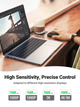 Бездротова миша UGREEN MU001 безшумна 4000 DPI для MacBook Black (90372) - зображення 5