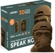 3D пазл-конструктор серия Cartonic 3D Puzzle Three Wise Monkeys Speak No Evil Три мудрые обезьяны: Не говорю о зле Картонный (CARTSPEAK) - изображение 2