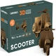 3D пазл-конструктор Cartonic 3D Puzzle Scooter Картонный (CARTSCOO) - изображение 2