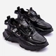 Sneakersy damskie na wysokiej platformie GOE MM2N4014 38 Czarne (5905677886580) - obraz 6