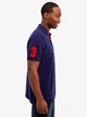 Поло довге чоловіче U.S. Polo Assn 113046-8800A 2XL Синє (786667113733) - зображення 3
