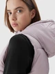 Теплый жилет короткий женский 4F Vest F073 4FAW23TVESF073-56S M Розовый (5904698480807) - изображение 7