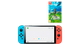 Набор Консоль Nintendo Switch V2 HAC-001(-01) 32GB (045496452629) Blue Red Б/У + Игра The Legend of Zelda Breath of The Wild Русская Озвучка Б/У - изображение 2