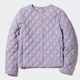 Куртка демисезонная короткая женская Uniqlo 527540706 XS Сиреневая (1159789339) - изображение 2