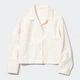 Куртка демисезонная короткая женская Uniqlo 995079353 M Белая (1159789383) - изображение 8