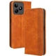 Чехол-книжка Deexe Retro Style для Realme C53 / C51 / Note 50 - Brown - изображение 1