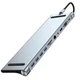 Хаб Док станція Deepfox-2003 11 в 1 USB Type-C концентратор для ноутбука 11 портів - зображення 1