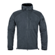 Кофта флисовая Helikon-Tex Alpha Hoodie Jacket Grid Fleece Shadow Grey S - изображение 3