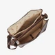 Сумка чоловіча шкіряна месенджер середня InBag Messenger m01313 Коричневий - зображення 4