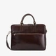 Сумка мужская кожаная портфель большой на молнии InBag Briefcase m01287 Коричневый - изображение 1