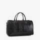 Сумка шкіряна саквояж велика InBag Travel bag m01289_c Чорний - зображення 3