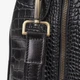 Сумка шкіряна саквояж велика InBag Travel bag m01289_c Чорний - зображення 6