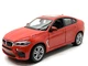 Машина Rastar металопластик BMW X6M 1:24 Червона (56600) - зображення 1