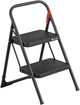 Драбина Rolser Taburete M/10 UNE 2 щаблі Negro (MET003-1023) (930475) - зображення 1