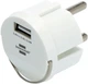 Адаптер USB Brennenstuhl для розетки 5 В 2.4 А (1508110) - изображение 1