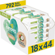 Набір Вологі серветки Pampers Harmonie Coco 18 x 44 шт (8006540810361) - зображення 1