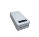 Зовнішній акумулятор павербанк з бездротовою зарядкою ACL E335 Powerbank 30000mAh з комплектом шнурів білий 1108 - зображення 10