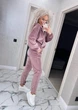 Fashions • Велюровый спортивный костюм Maura Fashions 46 пудра (1605-ди) - изображение 5