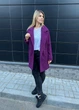 Женское кашемировое пальто двубортное GF1214 цвет марсала, размер 50/52 - изображение 1