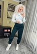 Fashions • Штани жіночі на флісі Ріанна Fashions 52-54 пляшка (1839-ді) - зображення 4