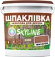 Шпаклевка для Дерева готовая к применению акриловая SkyLine Wood Махагон 7 кг (43399208_rozetka) - изображение 1