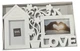 Фоторамка-колаж EVG Inno ZB-6-2438 WHITE COLLAGE 2 на 2 фото 10×10 см білий - изображение 1