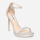 Sandały damskie z kryształkami Steve Madden Milano-R Sandal SM11000897-998 37 23 cm Srebrne (8719484865471) - obraz 2