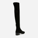 Muszkieterki damskie zamszowe Steve Madden Salvador Boot SM11002711-001 36 22.2 cm Czarne (8720857168921) - obraz 3