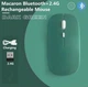 Мышь компьютерная беспроводная Bluetooth, Черный - изображение 7