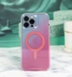 Чохол прозорий протиударний Gear4 Crystal Palace MagSafe Apple Iphone 13 Pro Max (6.7") Pink - зображення 3