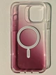 Чохол прозорий протиударний Gear4 Crystal Palace MagSafe Apple Iphone 13 Pro Max (6.7") Pink - зображення 9