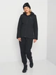Куртка демисезонная с капюшоном женская Jack Wolfskin Moonrise 3In1 Jkt W 1115621-6000 S Черная (4064993508017) - изображение 3