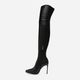 Muszkieterki damskie na szpilce Steve Madden Keandra Boot SM11002678-001 38 23.8 cm Czarne (8720857154870) - obraz 4