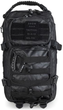 Рюкзак тактический Sturm Mil-Tec Tactical Black BackPack US Assault Small [019] Black (14002088) (2000980452286) - изображение 2