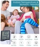 Годинник метеостанція HTC-1 з термометром та гігрометром білий - изображение 2