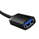 USB Подовжувач Кабель Baseus AirJoy Series USB(male) to USB(female) 3.0m |USB 3.0| Чорний - зображення 2