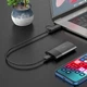 Портативний Зовнішній диск SSD Флеш-накопичувач Hoco UD12 Type C+USB | 128GB | Type-C, 400-450MB/s, OTG | Чорний - зображення 7