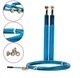 Скакалка швидкісна 4yourhealth Jump Rope Premium 3м металева на підшипниках 0200 Блакитна - изображение 2