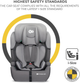 Автокресло KinderKraft Comfort Up i-Size Grey (5902533923137) (KCCOUP02GRY0000) - изображение 8