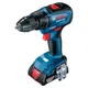Ударний дриль-шуруповерт Bosch Professional GSR 18V-50 + 2 акк 18 V 2.0 Ah + ЗУ + кейс (06019H5000) - зображення 2