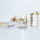Набор кукольной мебели для Барби NestWood "Спальня Eco" (kmb005eco) - изображение 3