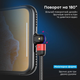 Поворотный Кабель Type-C - USB (1m) на 180° USLION US0132 Red Провод для Быстрой Зарядки Смартфонов 3.0A Fast Charging и Передачи Данных - изображение 2