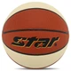 М'яч баскетбольний STAR JUMBO FX9 BB427-25 №7 PU помаранчевий-білий - изображение 6
