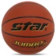 Мяч баскетбольный PU №7 STAR JUMBO FX9 (PU, бутил, оранжевый) (BB427_Помаранчевий) - изображение 1