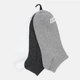 Набор мужских носков коротких хлопковых Набор носков Levi`s Low Cut Batwing Logo Recycled Cotton 3P 701224672-003 коттон 43/46 3 пары Grey Combo (8720245506939) - изображение 1