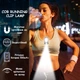 Ліхтарик COB RUNNING LAMP на кепку, Type-C акумуляторний 500мАч COB + XPG світильник, ліхтар на козирок, сумку, чорний - зображення 6